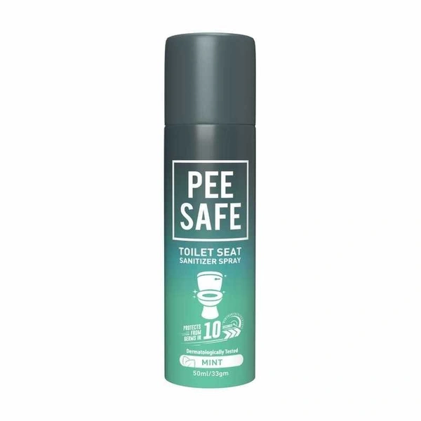 Pee Safe Toilet Seat Mint Sanitizer Spray 50 ml