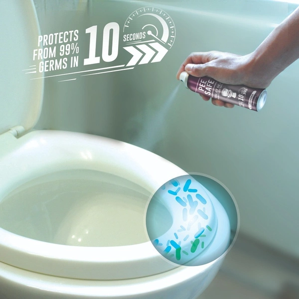 Pee Safe Toilet Seat Mint Sanitizer Spray 50 ml