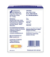 Hansaplast Regular Box Strips 100 U