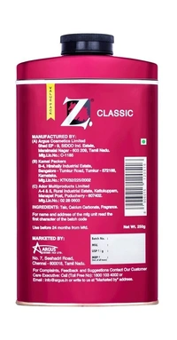 Z Classic Men Talcum Powder 250 g