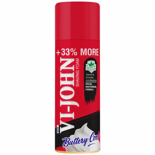 Vi-John Buttery Cool Moisturizing Shaving Foam 400 g
