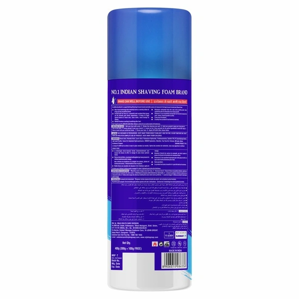 Vi-John Buttery Cool All Skin Type Shaving Foam 400 g