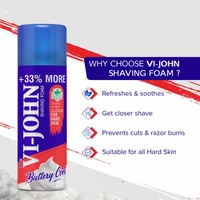 Vi-John Buttery Cool Hard Skin Shaving Foam 400 g