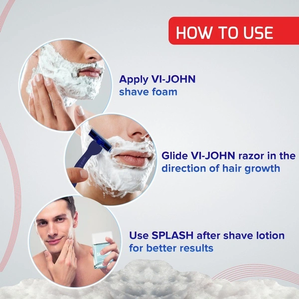 Vi-John Buttery Cool Hard Skin Shaving Foam 400 g