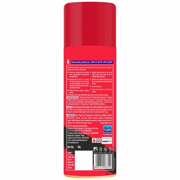 Vi-John Buttery Cool Moisturizing Shaving Foam 50 g
