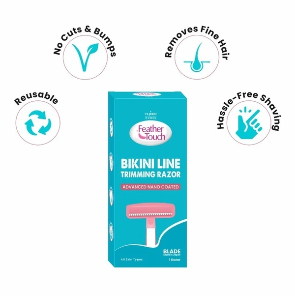 Vi-John Nano Women Bikini Line Trimming Razor 1 N