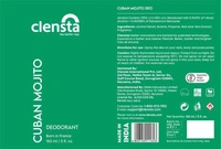 Clensta Cuban Mojito Body Spray 150 ml