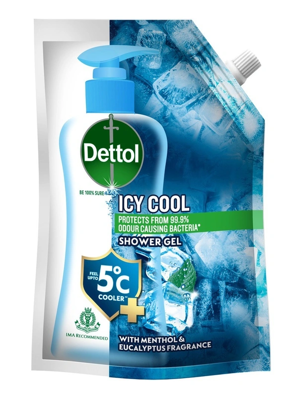 Dettol Icy Cool Body Wash 450 ml