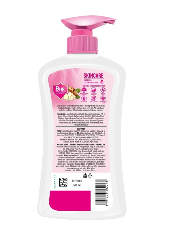 Dettol Skin Care Bodywash 500 ml
