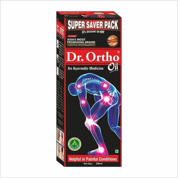 Dr. Ortho Ayurvedic Medicine Oil 200ml