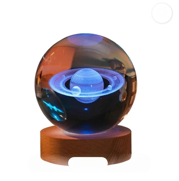 MT Night Lamp 3d Interior Crystal Ornament Small 3d Galaxy Crystal Ball Night LightSee store reviews 3220 sold - Blue, NO SIZE