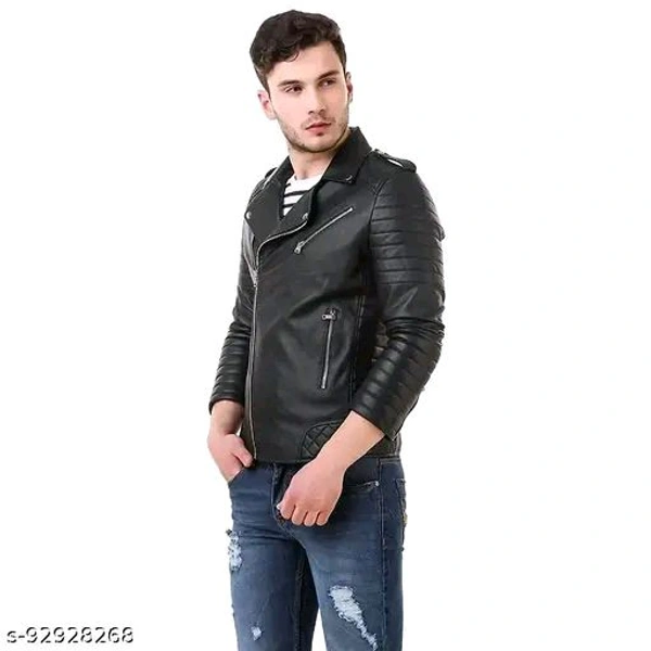 MT RETAIL MEN'S RODISE TRENDY JACKT - Black, SM