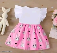 MT RETAIL Pink Kids Dress - Pink Lace, 1-2Years