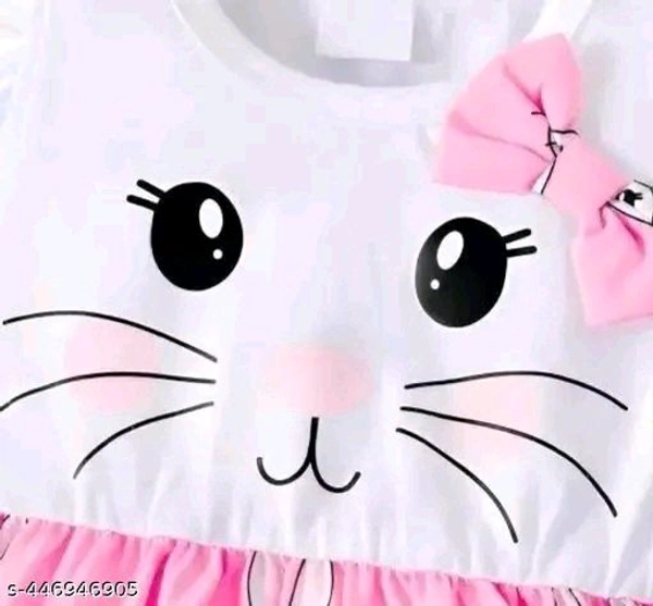 MT RETAIL Pink Kids Dress - Pink Lace, 1-2Years