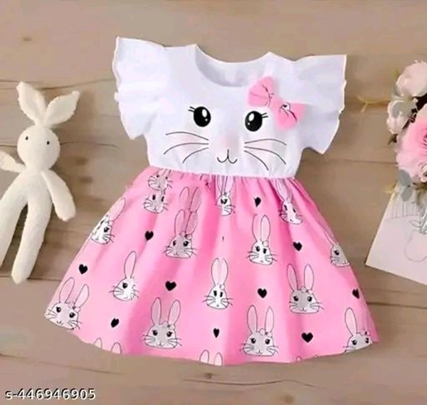 MT RETAIL Pink Kids Dress - Pink Lace, 9-10YEARS
