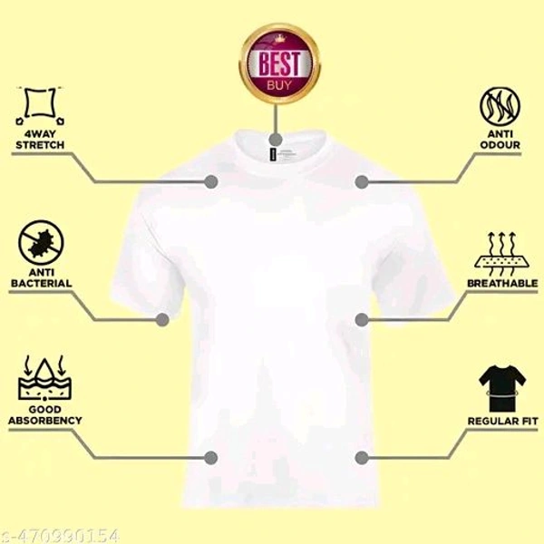 MT RETAIL WHITE PRINTAD T-SHIRT FOR WOMEN - Black, 6-7Years