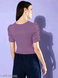 MT RETAIL  Elegant Women Tops & Tunics - Purple, ME