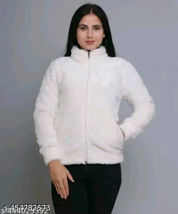 MT RETAIL WOMEN WHITE STYLE JACKET  - White, XL