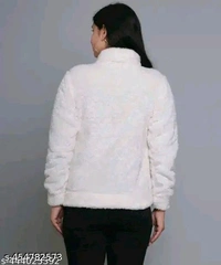 MT RETAIL WOMEN WHITE STYLE JACKET  - White, XL