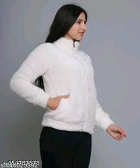 MT RETAIL WOMEN WHITE STYLE JACKET  - White, XL