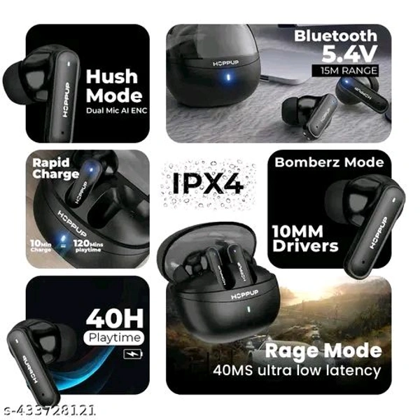 MT RETAIL STANDARD HEADPHONES TES  - Black, MTBLTH, FREE SIZE