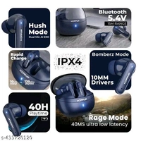 MT RETAIL STANDARD HEADPHONES TES  - Persian Blue, MTBLTH, FREE SIZE
