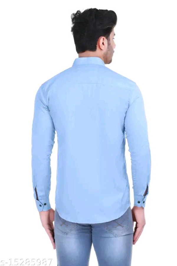 MT RETAIL VESLOO WILLOW COMFY & STYLISH MEN SHIRTS - Blue, MT-101, XS