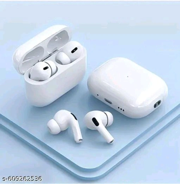 MT RETAIL True Wireless Bluetooth Earphones with 73 Hours of Playtime & Compatible for all Smartphones black - White, FREE SIZE