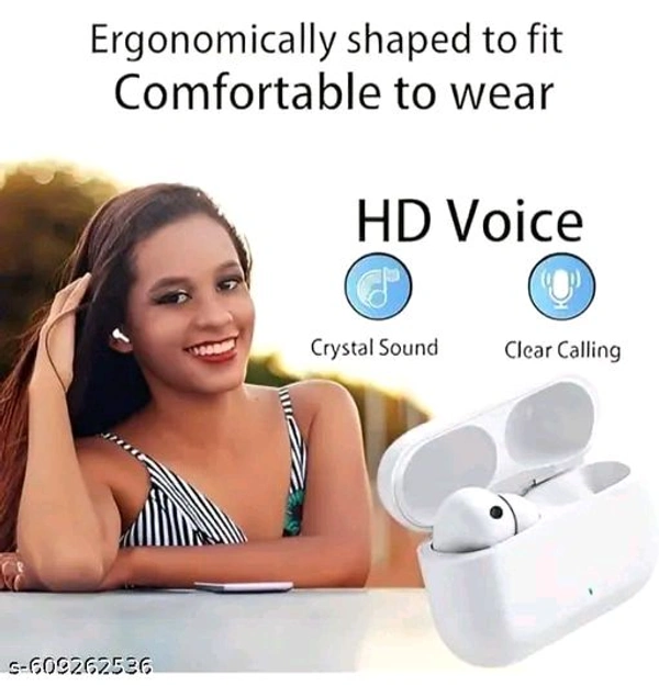 MT RETAIL True Wireless Bluetooth Earphones with 73 Hours of Playtime & Compatible for all Smartphones black - White, FREE SIZE