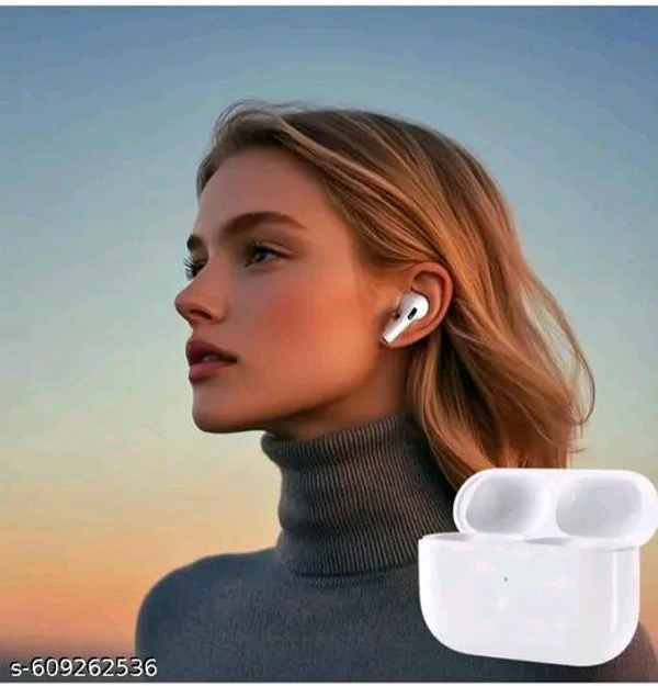 MT RETAIL True Wireless Bluetooth Earphones with 73 Hours of Playtime & Compatible for all Smartphones black - White, FREE SIZE