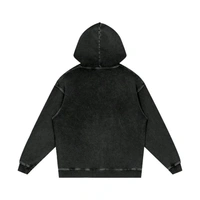 Zenclothing  Acid Wash Unisex Hoddie - S, Pigment Indigo