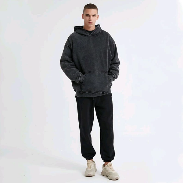 Zenclothing  Acid Wash Unisex Hoddie - Xl, L