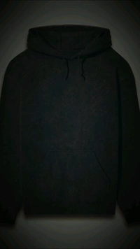 Zenclothing  Acid Wash Unisex Hoddie - Black, XXL