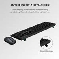 PORTRONICS KEY 6 WIRLESS KEYBOARD & MOUSE  - Black