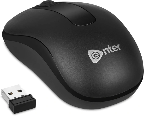 ENTER SCROLLER MOUSE WIRELESS - Black