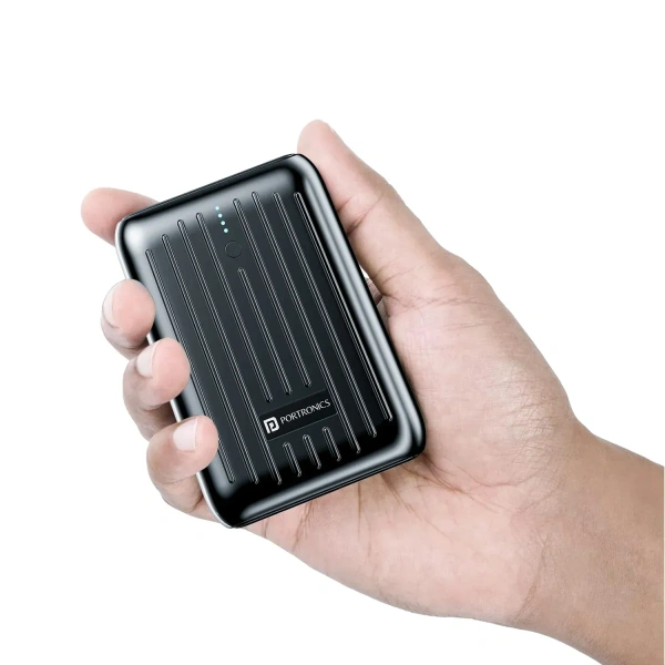 PORTRONICS ZAPCELL 10000mAh - Black