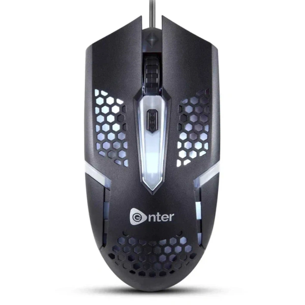 ENTER FASTCLICK WIRED MOUSE - Black