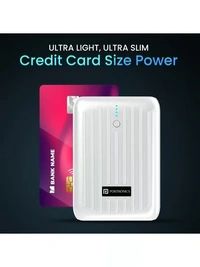 PORTRONICS ZAPCELL 10000mAh - White