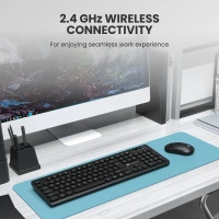 PORTRONICS KEY 6 WIRLESS KEYBOARD & MOUSE  - Black