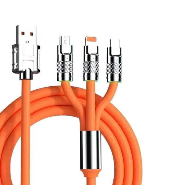 3-IN-1 CABLE (120W) - Spring Green