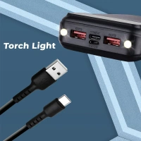 ZEBRONICS ZEB MB 20 R5 PRO POWER BANK 20K - Black