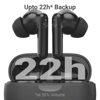 ZEBRONICS ZEB BEETLES WIRLESS EARBUDS - Black