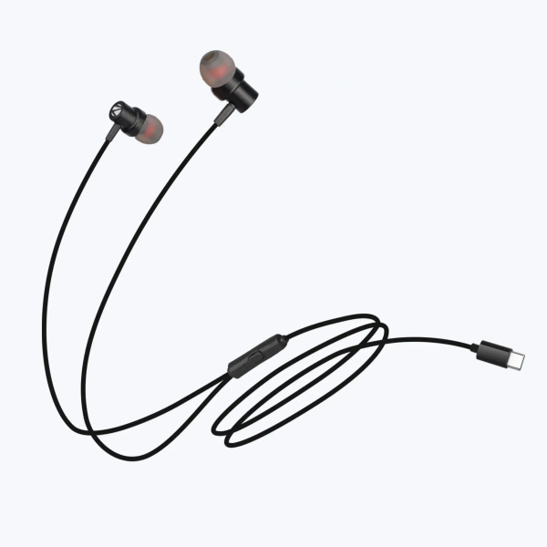 ZEBRONICS ZEB BUDS C9 TYPE-C EARPHONE WITH MIC - Black