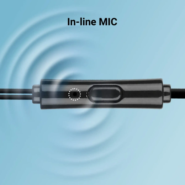 ZEBRONICS ZEB BUDS C9 TYPE-C EARPHONE WITH MIC - Black