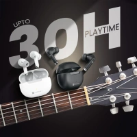 PORTRONICS TWINS 32 EAR BUDS - White