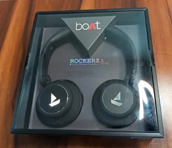 Boat Rockerz 450 Wireless Headphone - Black