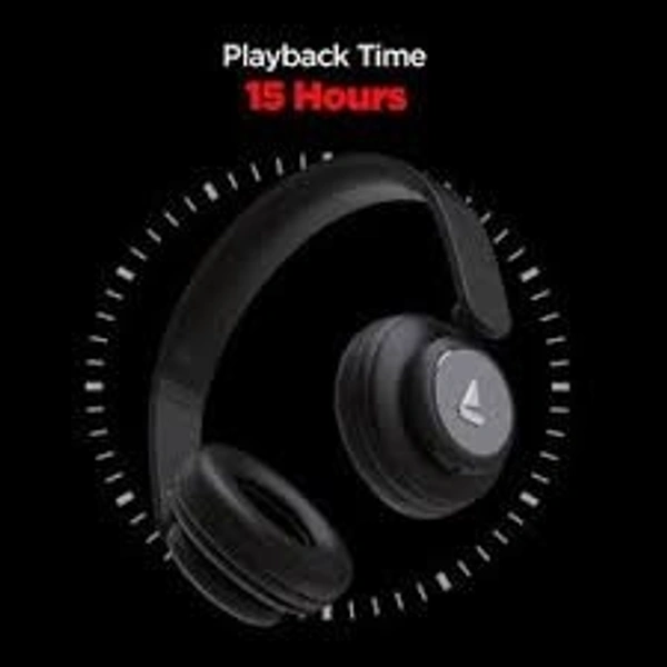 Boat Rockerz 450 Wireless Headphone - Black