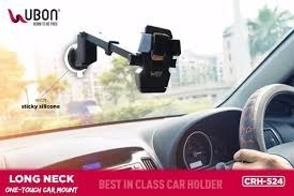 UBON CRH 524  MOBILE  HOLDER  360 DEGREE - Black