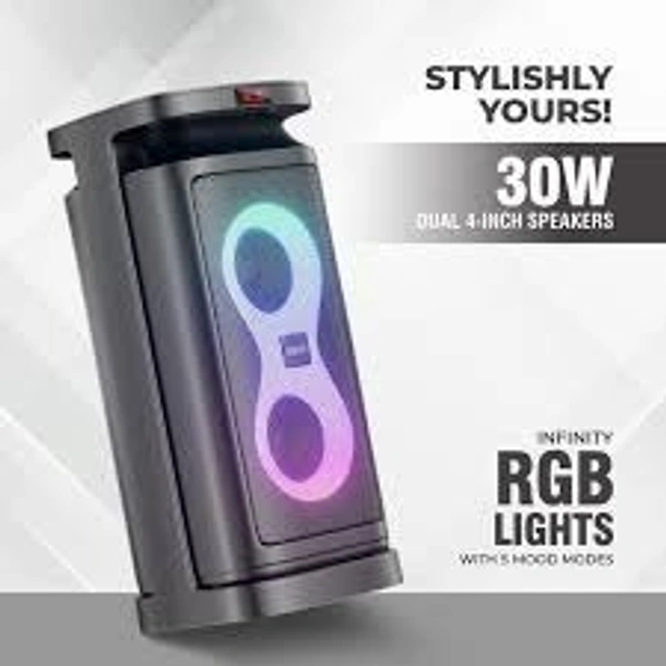 UBON SP 38 ROCKSTAR 30 W PARTY SPEAKER - Black