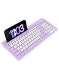 PORTRONICS BABLE SQUARE WIRELESS KEYBOARD - Purple